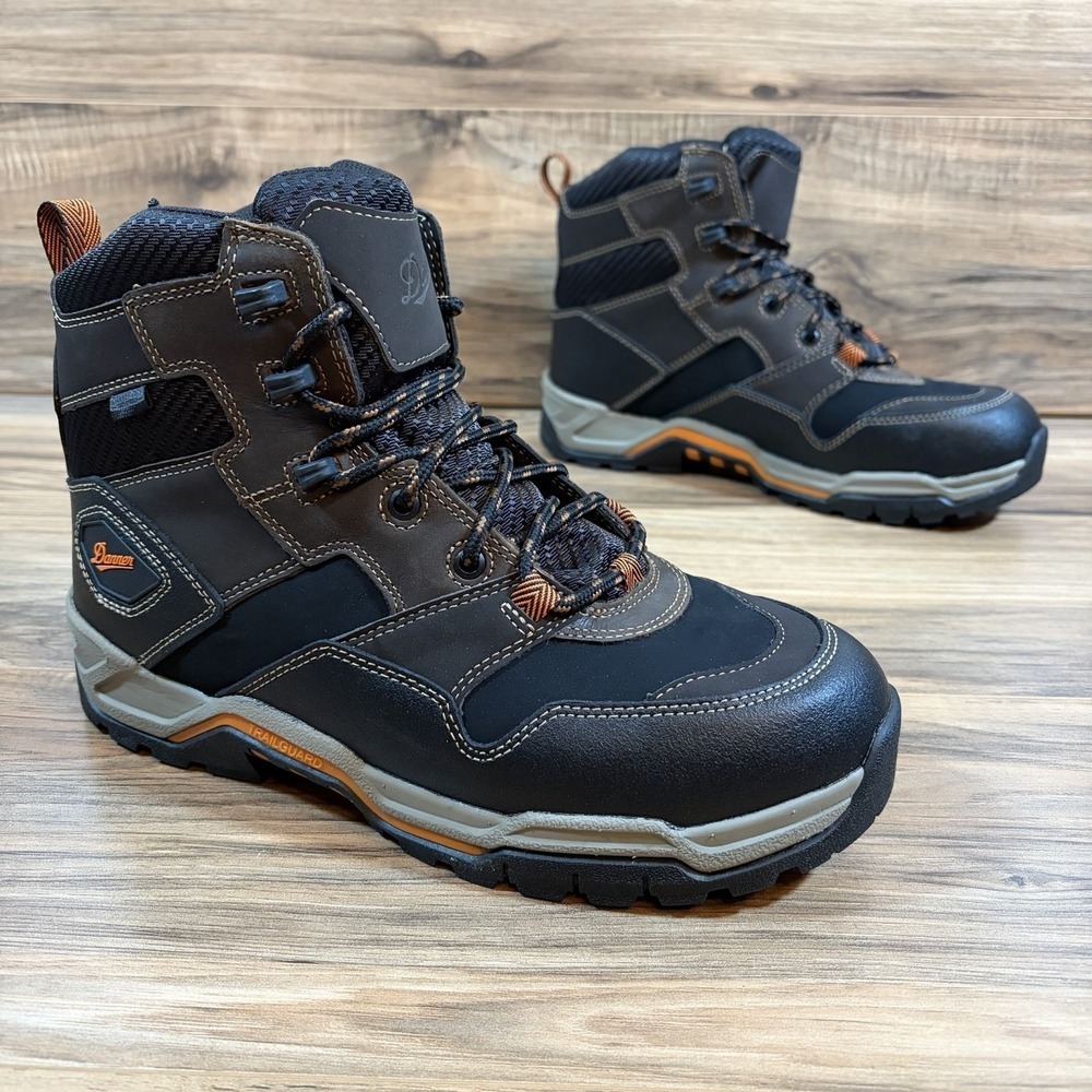 Danner Field Ranger Mens 9 EE Wide 6" Waterproof Hiker Work Boots 15160